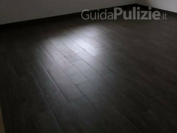 pulizia parquet dopo