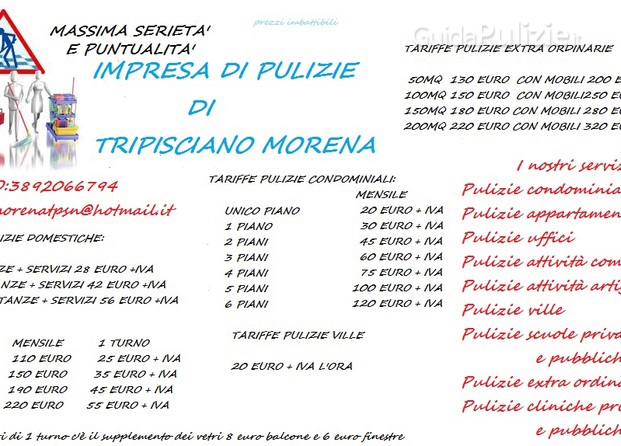 Impresa di Pulizie di Tri