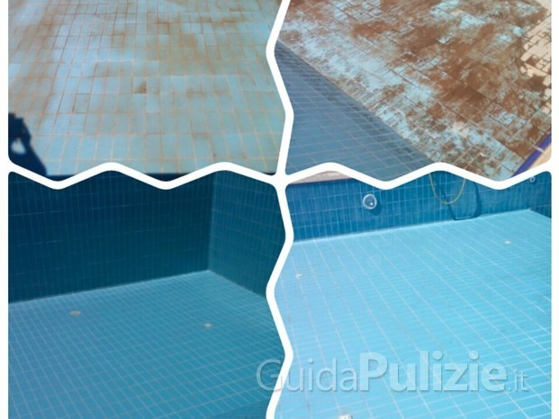 Pulizia Piscina Prima e Dopo