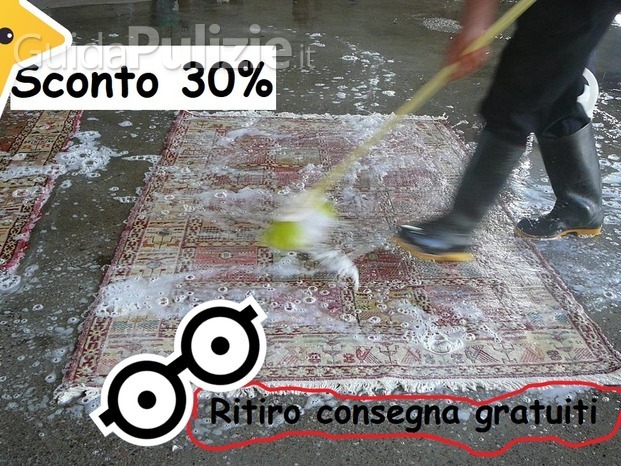 sconto lavaggio tappeti