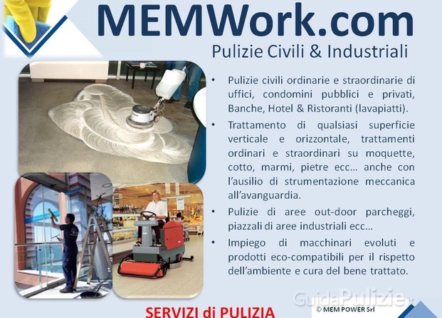 MEMWork - Pulizie Sgrosso